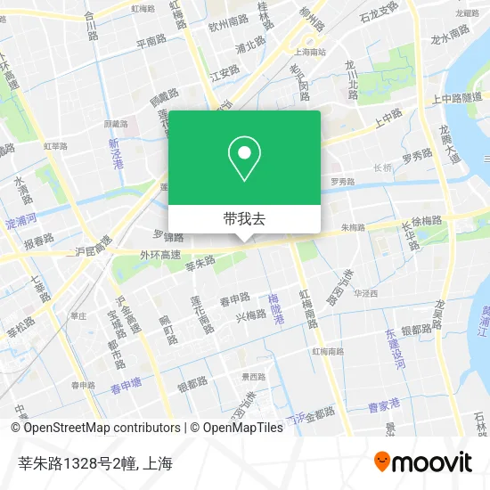 莘朱路1328号2幢地图