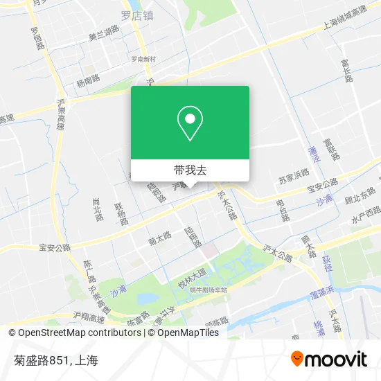 菊盛路851地图