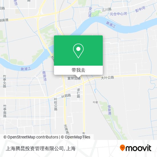 上海腾昆投资管理有限公司地图
