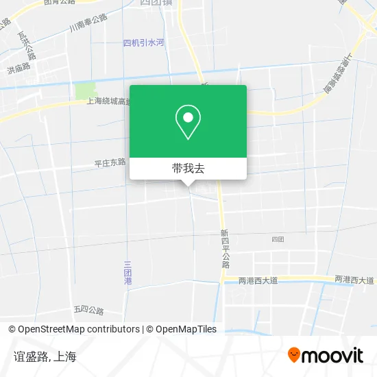 谊盛路地图