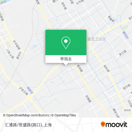 汇通路/世盛路(路口)地图