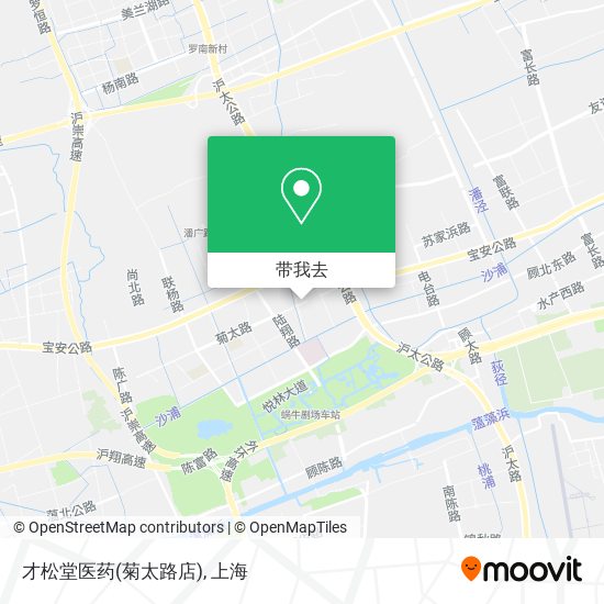 才松堂医药(菊太路店)地图