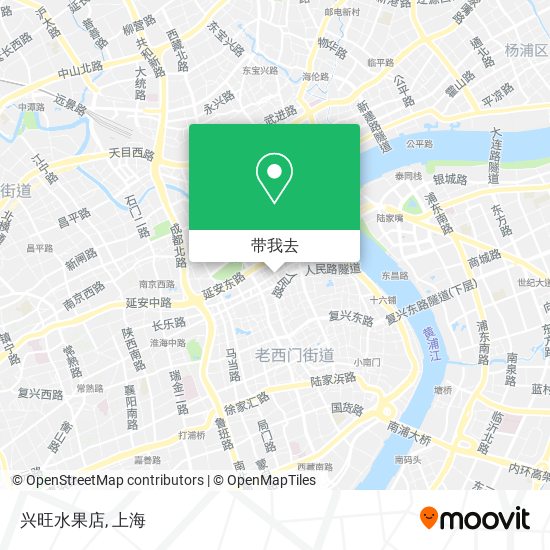 兴旺水果店地图