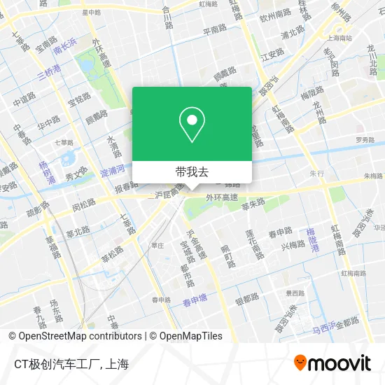 CT极创汽车工厂地图
