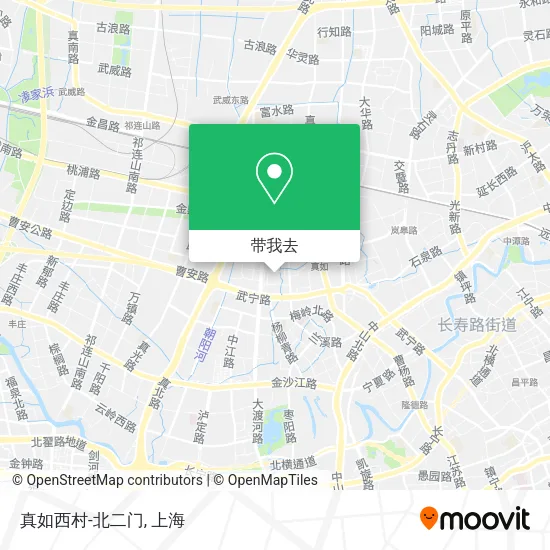 真如西村-北二门地图