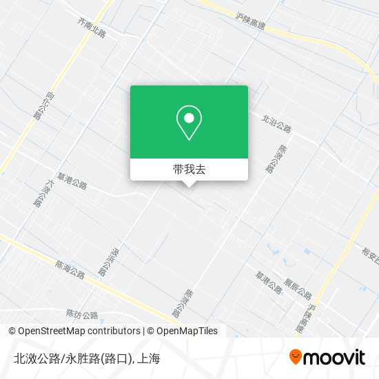北滧公路/永胜路(路口)地图
