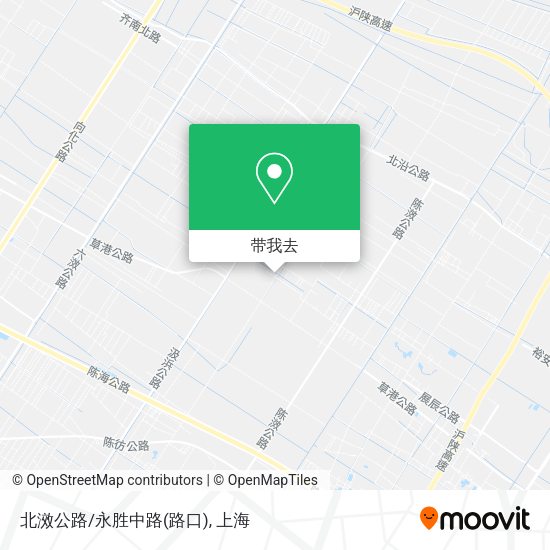 北滧公路/永胜中路(路口)地图