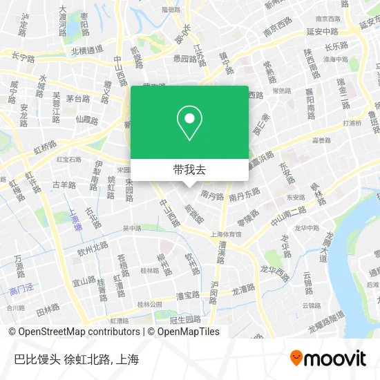 巴比馒头 徐虹北路地图