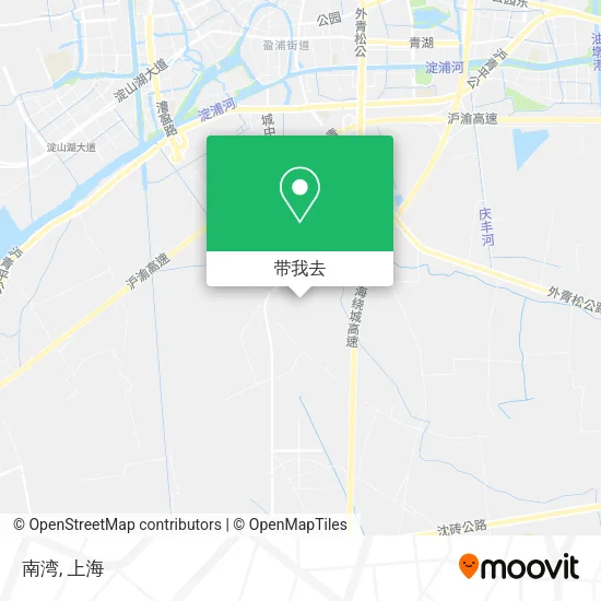 南湾地图