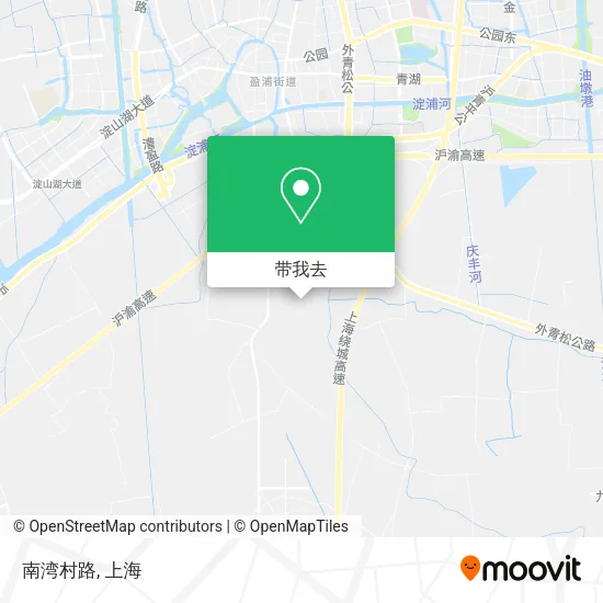 南湾村路地图