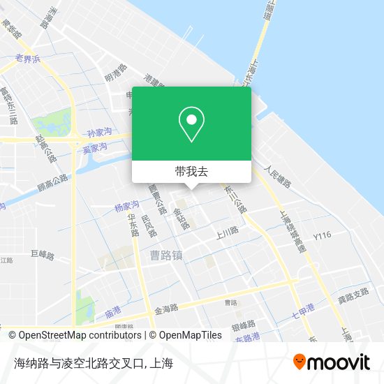 海纳路与凌空北路交叉口地图
