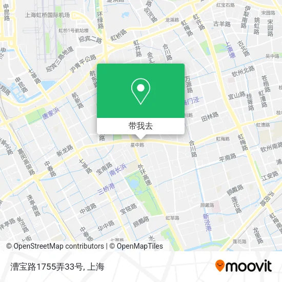 漕宝路1755弄33号地图