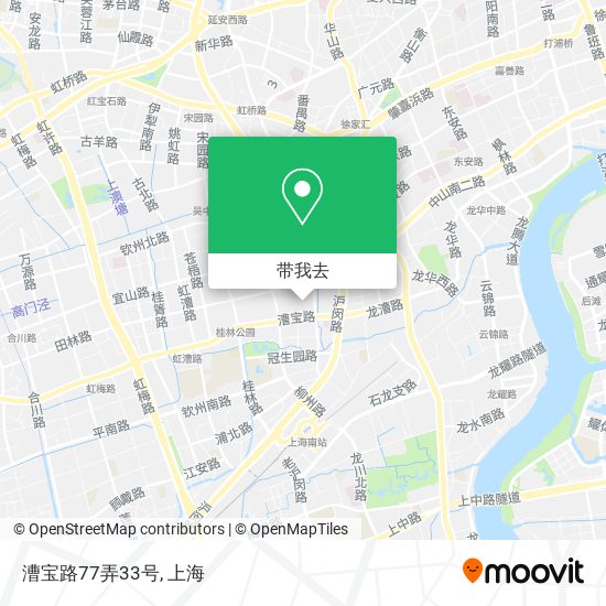 漕宝路77弄33号地图