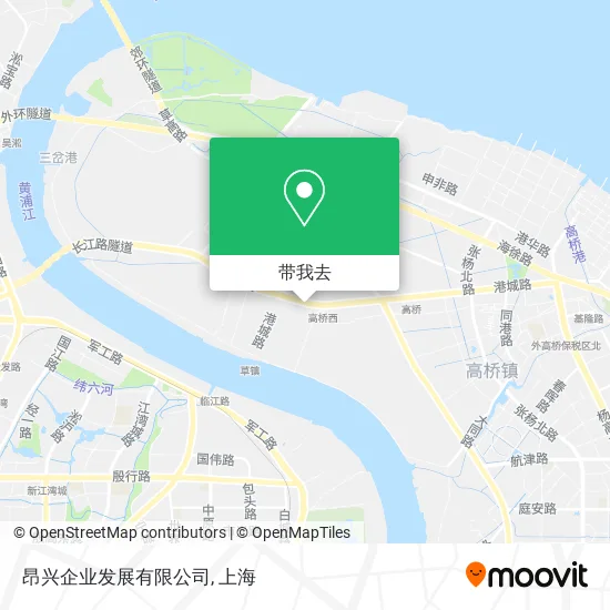 昂兴企业发展有限公司地图
