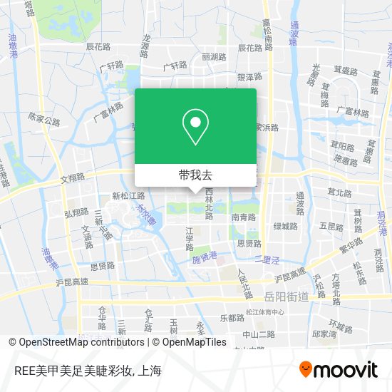 REE美甲美足美睫彩妆地图