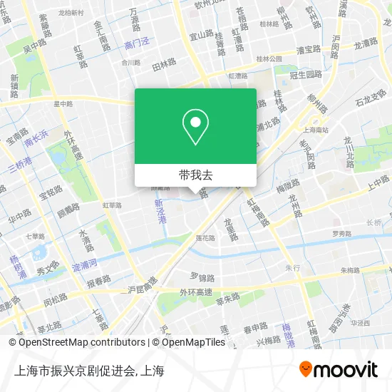 上海市振兴京剧促进会地图