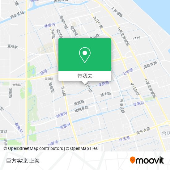 巨方实业地图