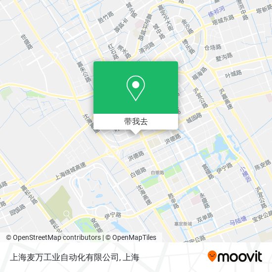 上海麦万工业自动化有限公司地图