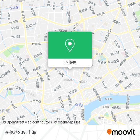 多伦路239地图