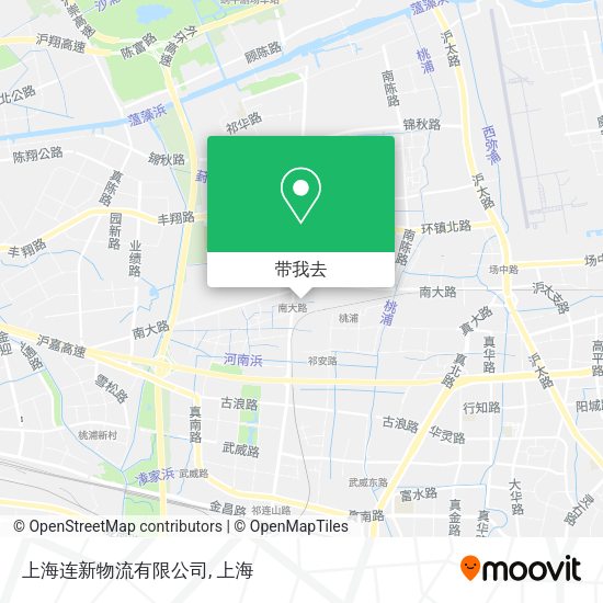 上海连新物流有限公司地图