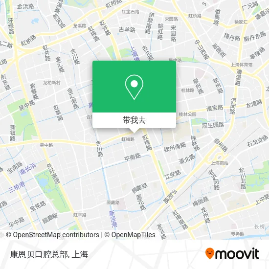 康恩贝口腔总部地图