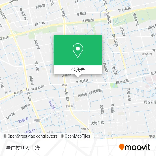里仁村102地图