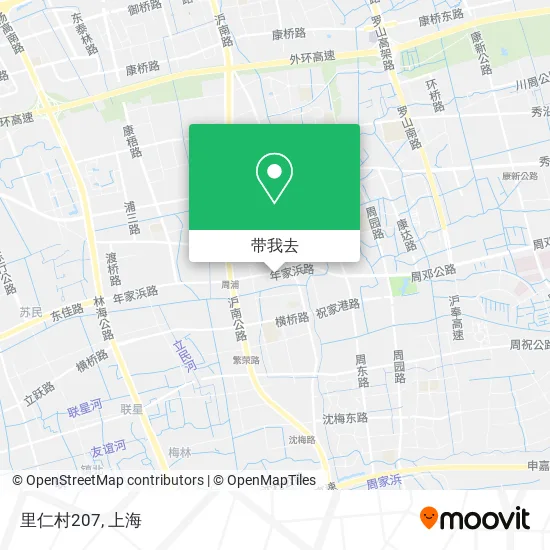 里仁村207地图