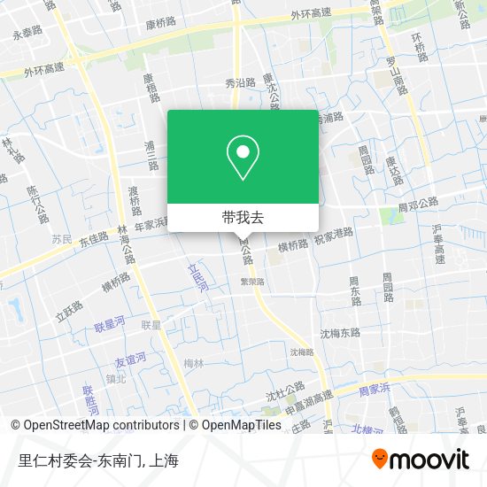 里仁村委会-东南门地图
