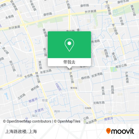 上海路政楼地图
