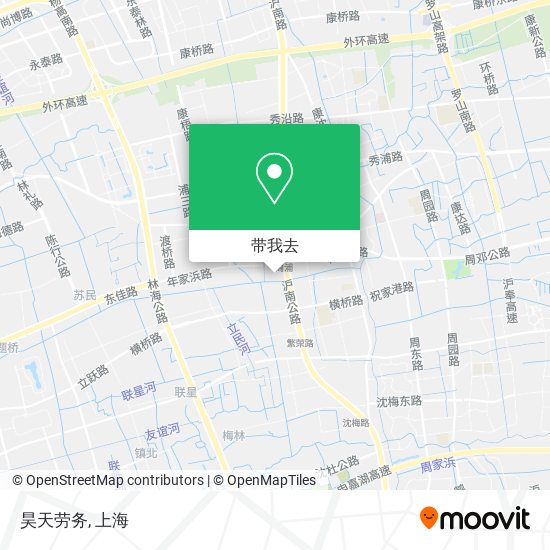 昊天劳务地图