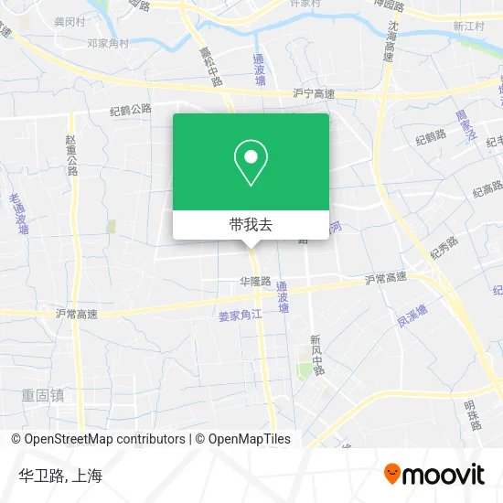 华卫路地图
