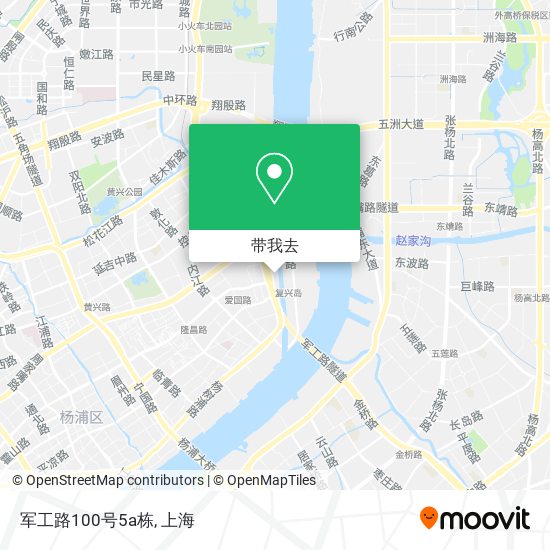 军工路100号5a栋地图