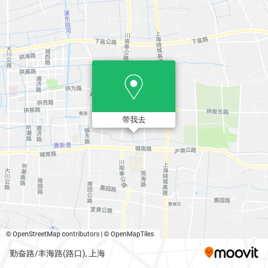 勤奋路/丰海路(路口)地图