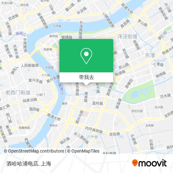 酒哈哈浦电店地图