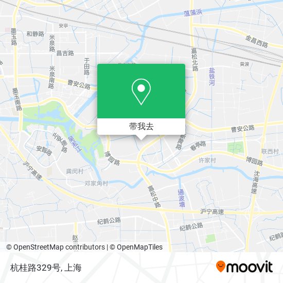 杭桂路329号地图