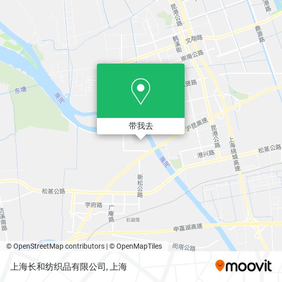 上海长和纺织品有限公司地图