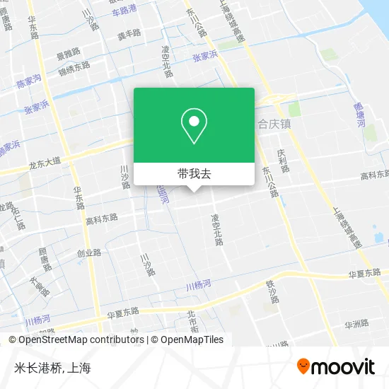 米长港桥地图