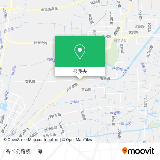 香长公路桥地图