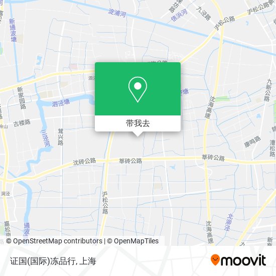 证国(国际)冻品行地图