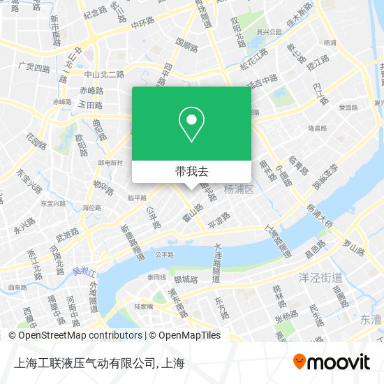 上海工联液压气动有限公司地图