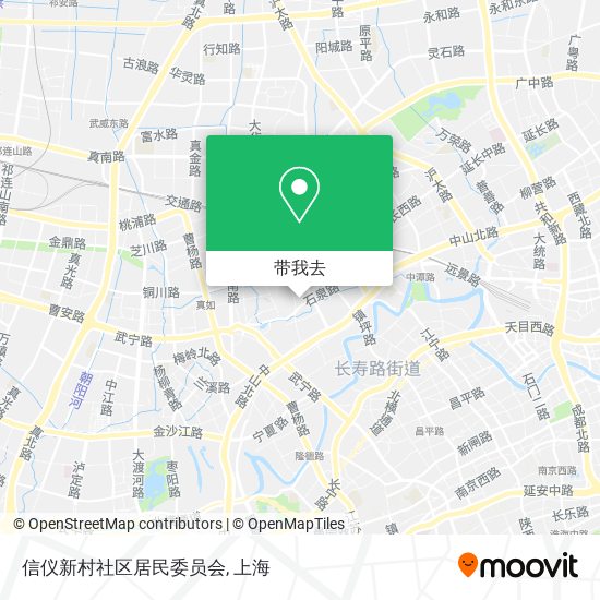 信仪新村社区居民委员会地图