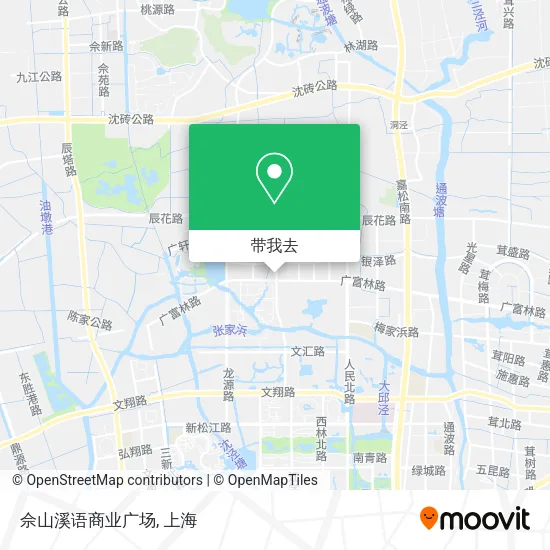 佘山溪语商业广场地图