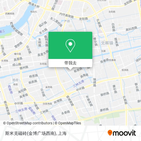 斯米克磁砖(金博广场西南)地图