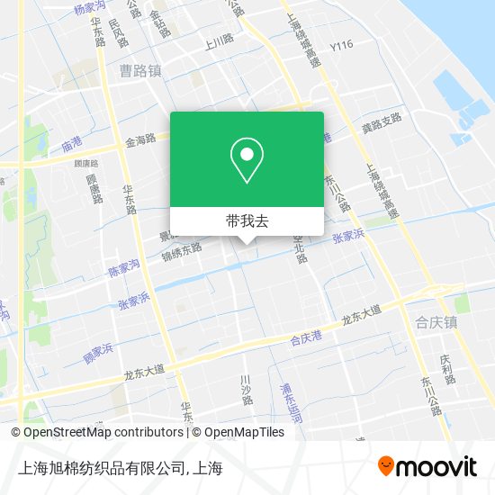上海旭棉纺织品有限公司地图
