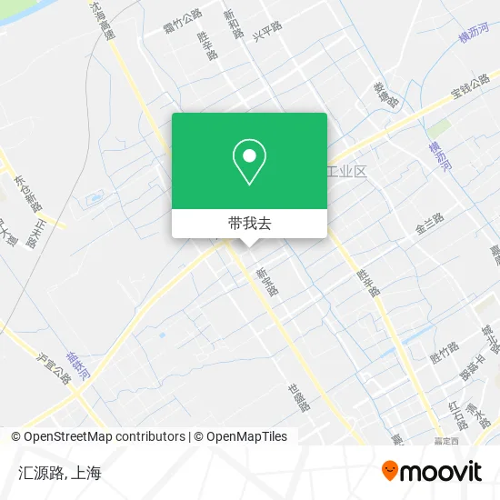 汇源路地图