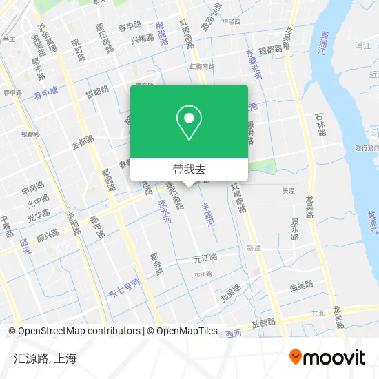 汇源路地图