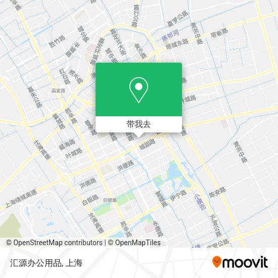 汇源办公用品地图