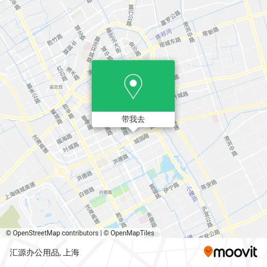 汇源办公用品地图