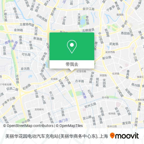 美丽华花园电动汽车充电站(美丽华商务中心东)地图