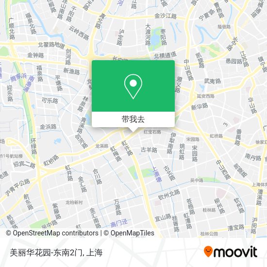 美丽华花园-东南2门地图